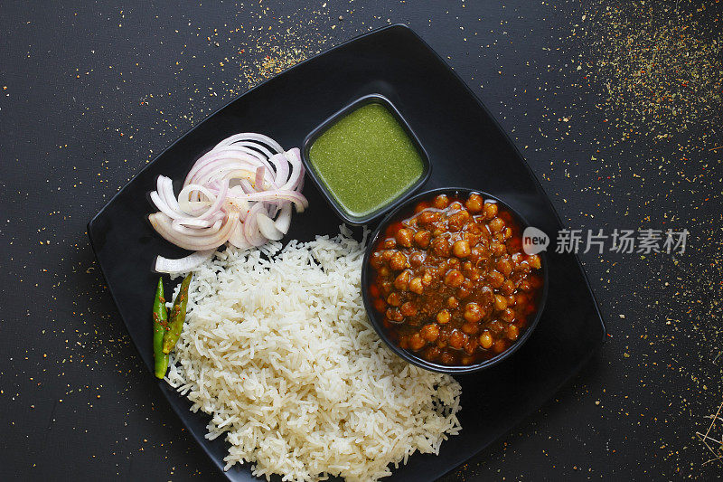 印度菜chole chawal